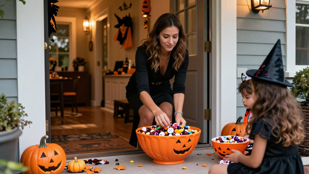 Halloween candy bowls for parties