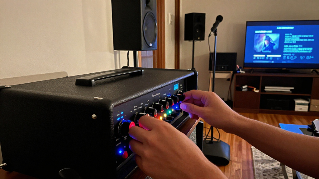 amplifier for karaoke speakers