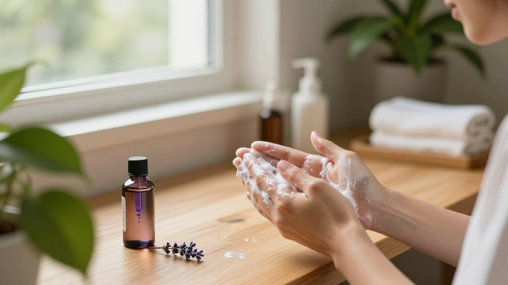 essential oils for face wash
