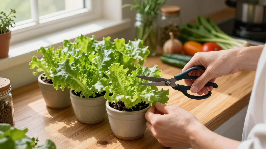 best indoor garden for salad greens