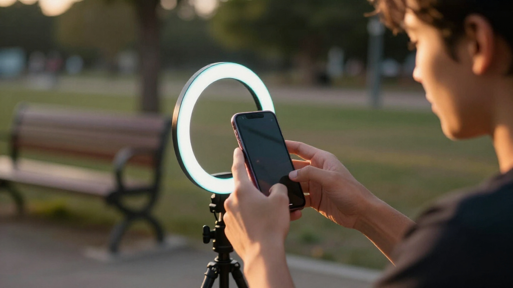 portable rgb ring lights