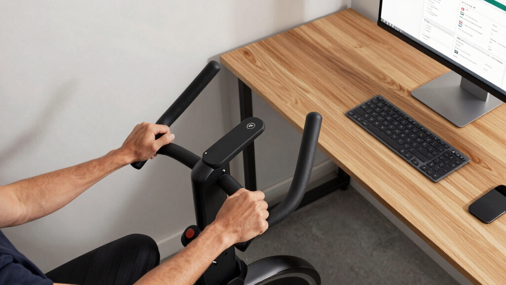 desk exercise bike premium