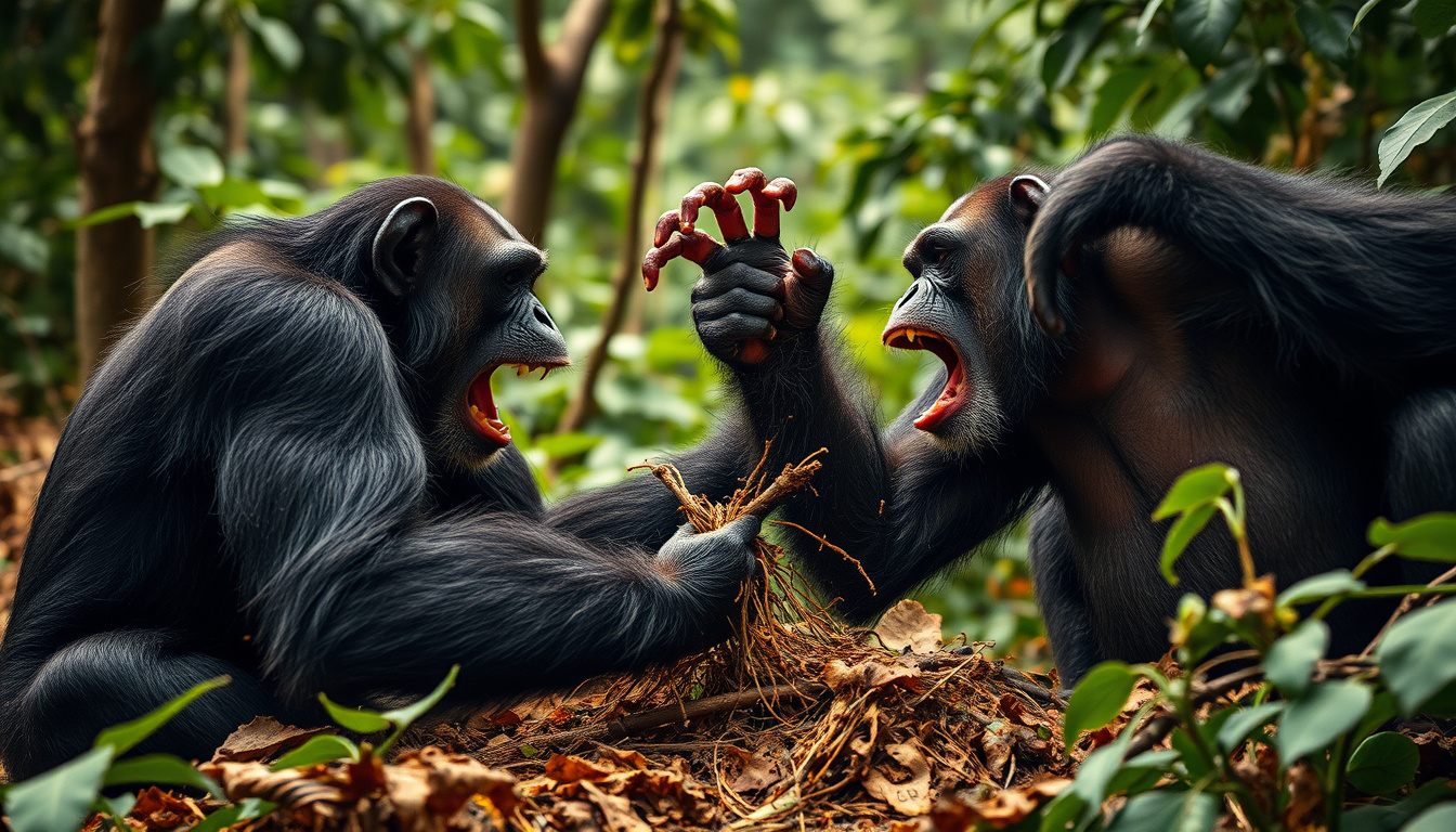 Uncovering the Ngogo Chimpanzee War: A Real Fight for Survival
