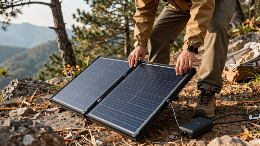best foldable solar panel kits for travel