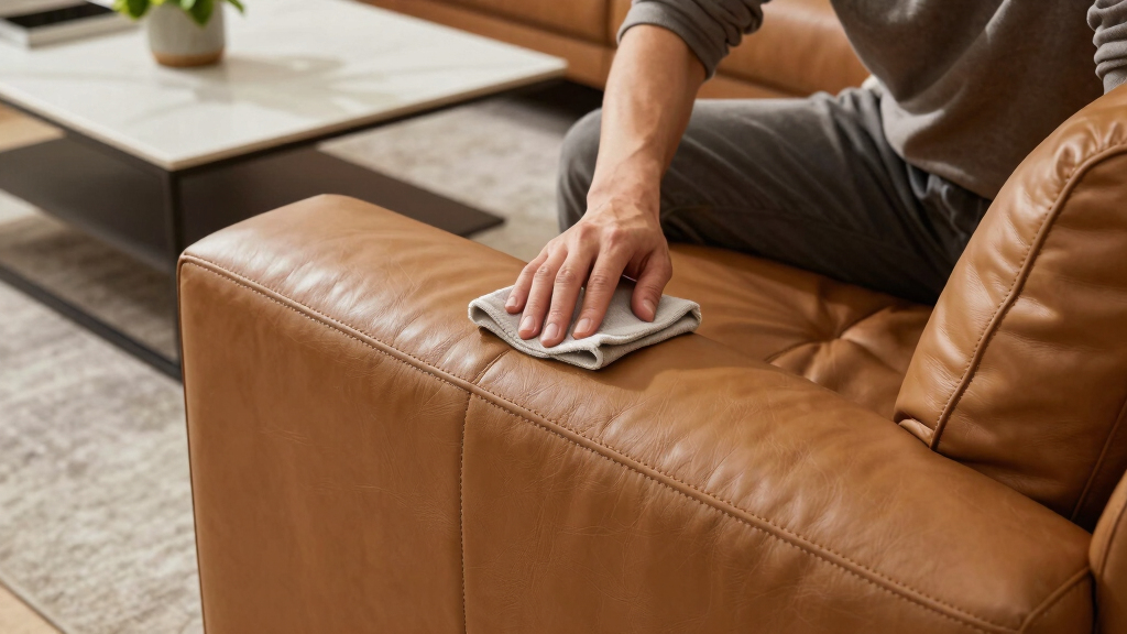 best top grain leather sofa