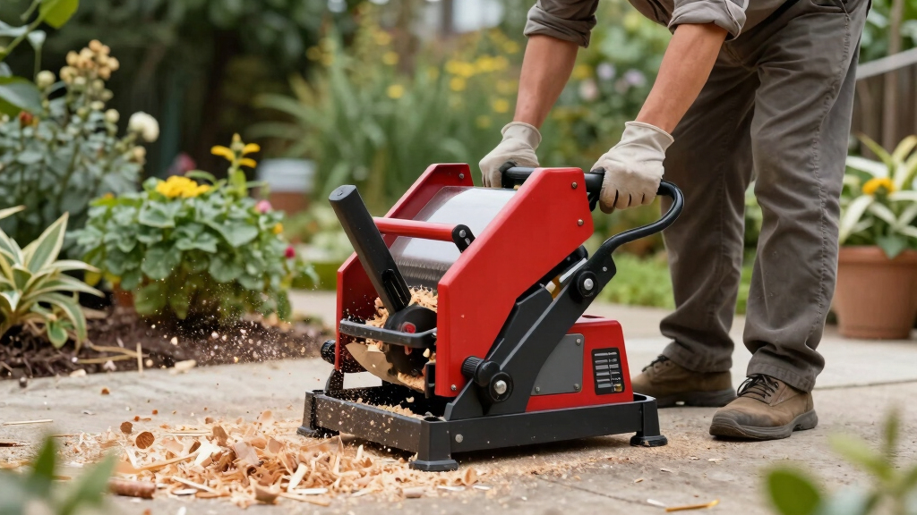 best wood chipper shredder for garden cleanup