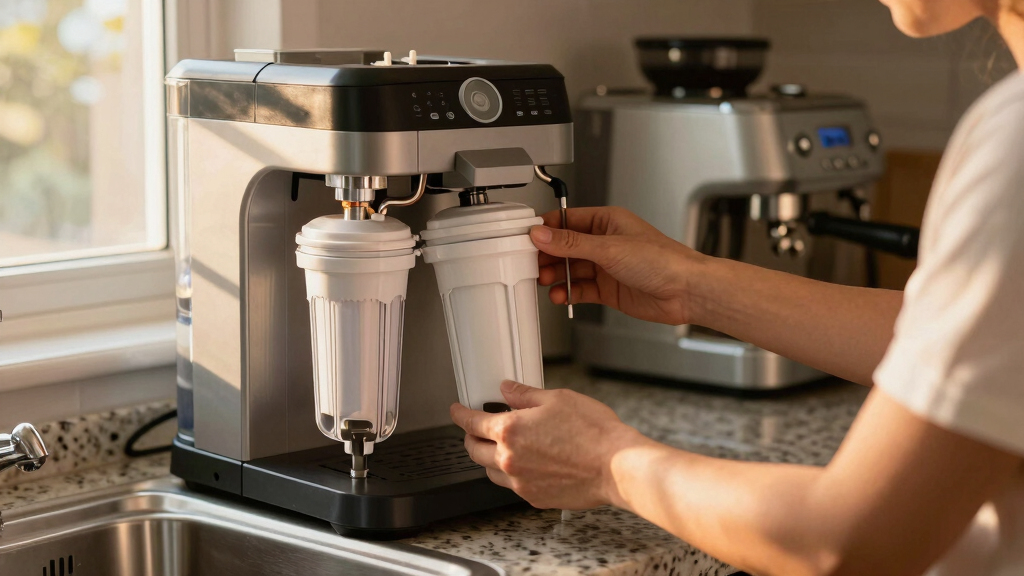 best under sink water filter for espresso machine