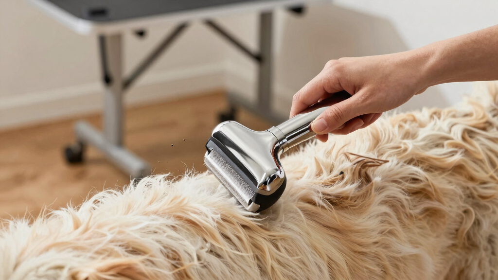 best premium deshedding tool stainless steel