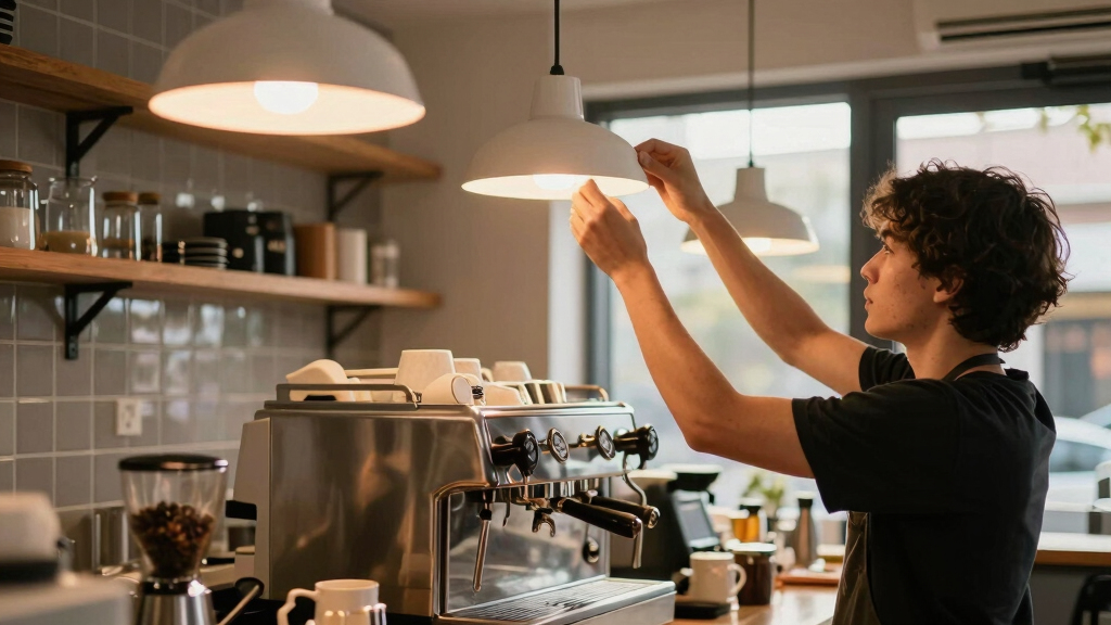 best LED lighting for coffee bar