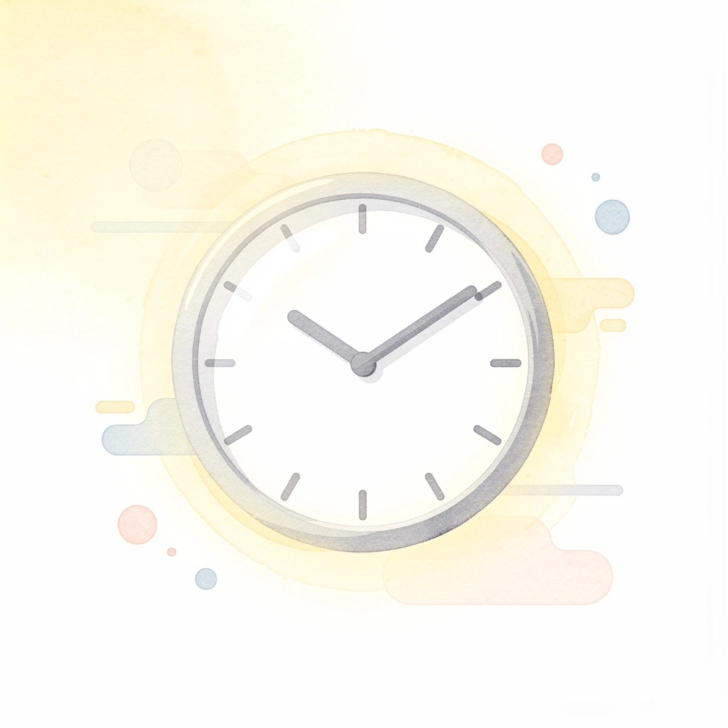Clock icon representing time urgency for RMD planning