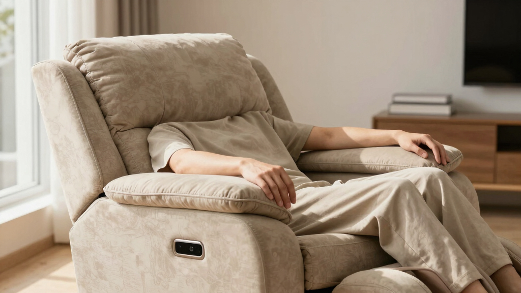 best recliner with massage for tall users