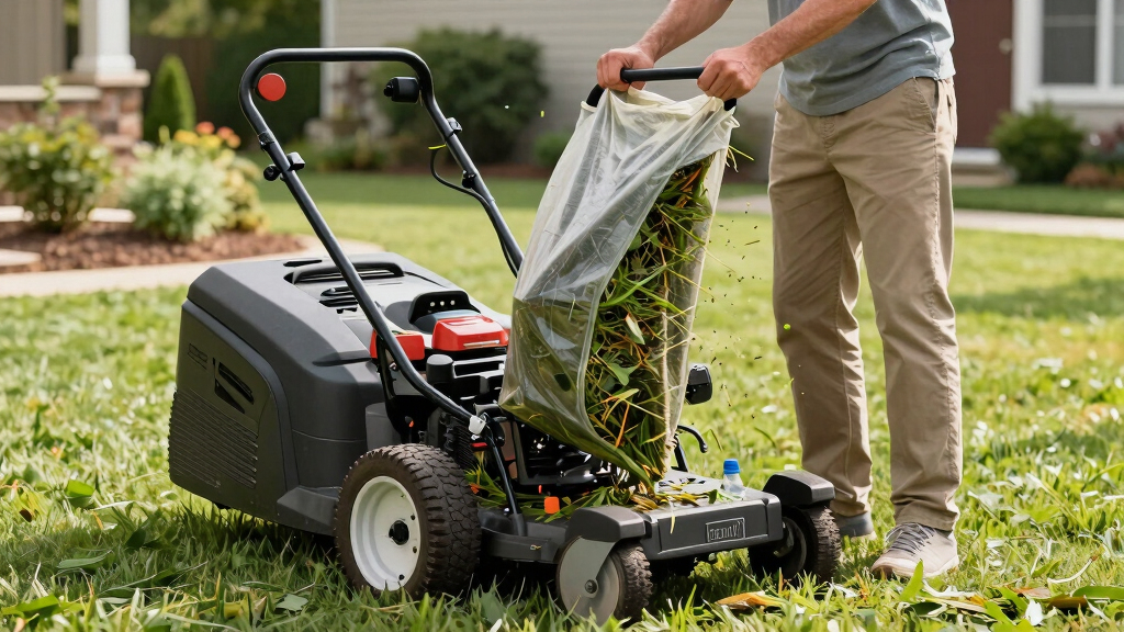 best zero turn mower bagger system