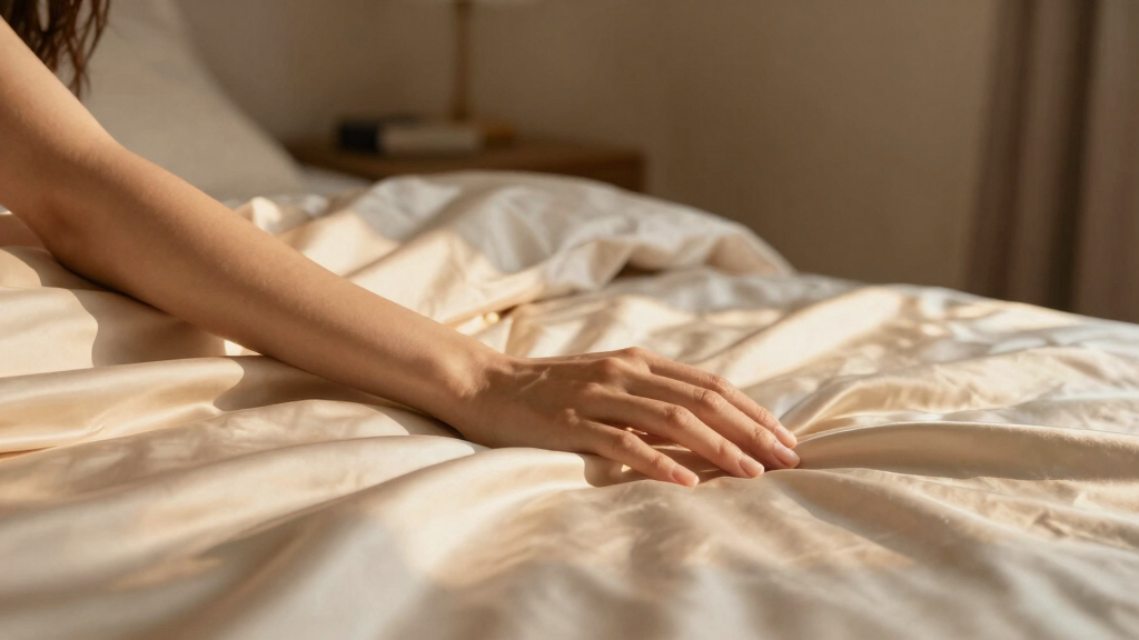 best silk bedding set for skin and hair
