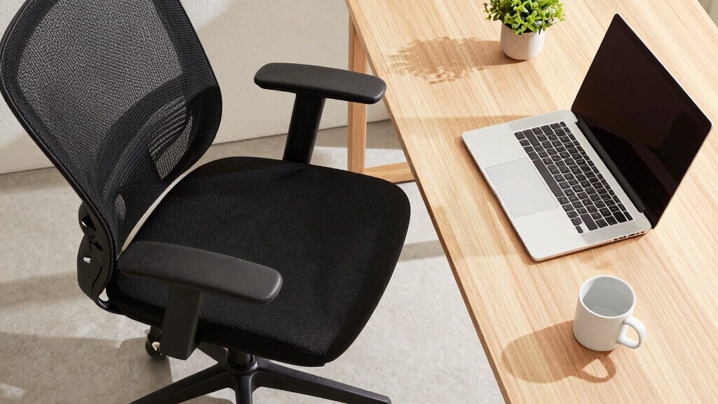 Premium mesh office chair for remote work
