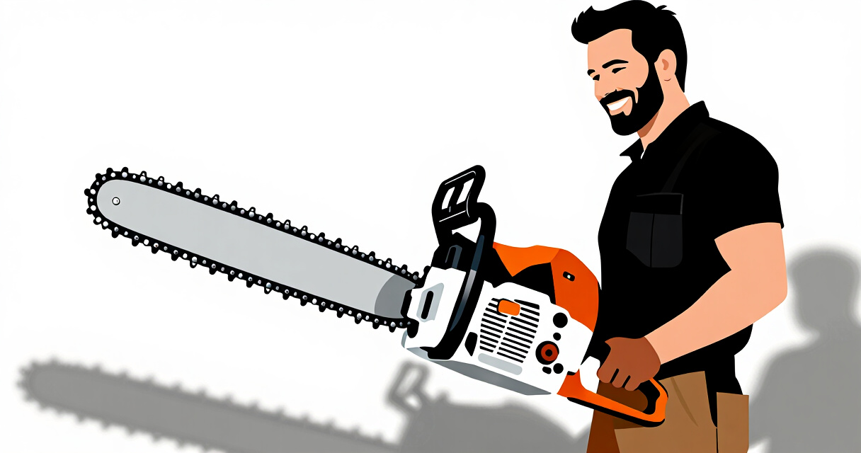 best chainsaw for cutting firewood large bar