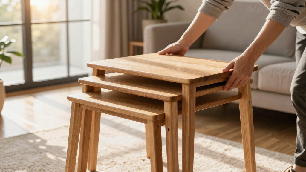 best nesting tables for flexible apartment layouts
