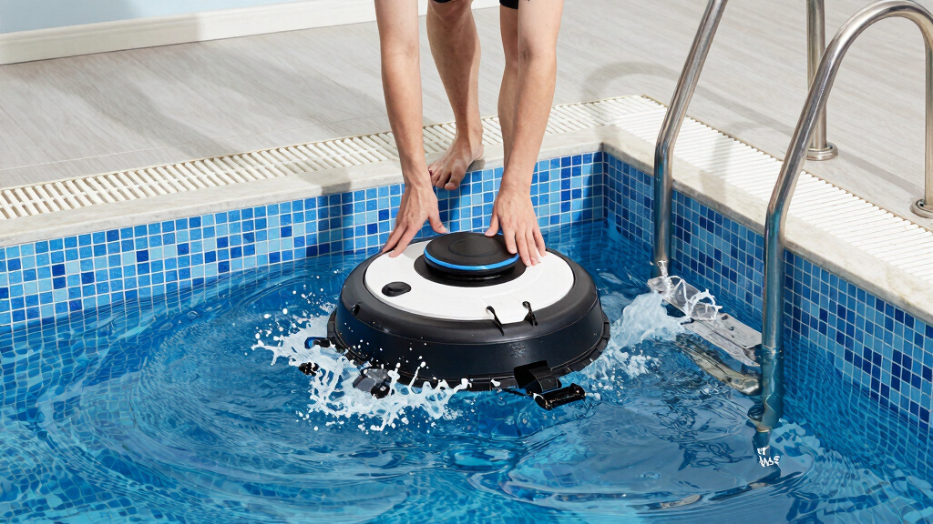best robotic pool cleaner for steps and waterline