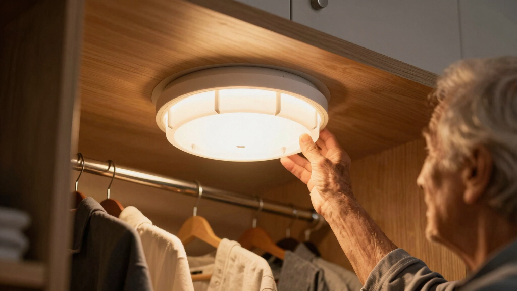 best closet lighting for seniors