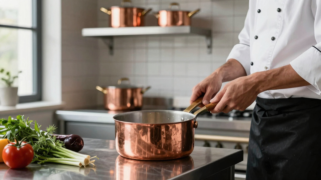 best copper cookware set premium