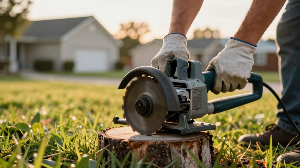 best compact stump grinder