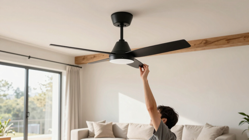 best contemporary ceiling fans for open floor plans