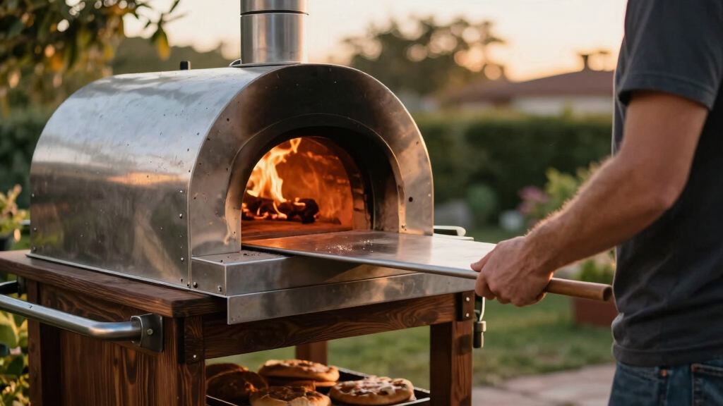 best pizza oven cart stand