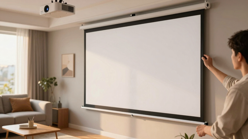 best projector screen 120 inch fixed frame