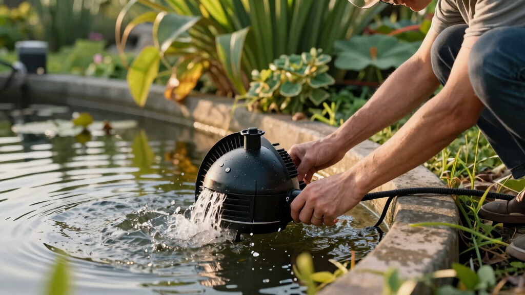 best pond aerator for wildlife garden