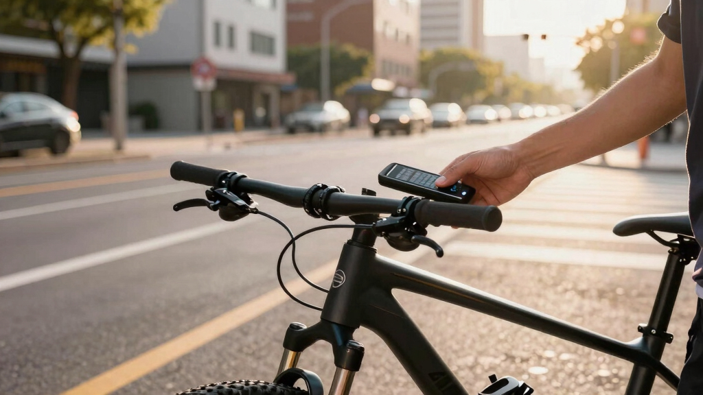best smart bike alarm with remote