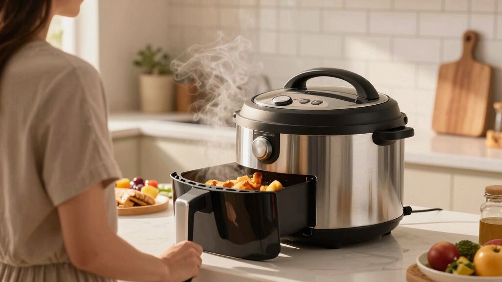 best stainless steel pressure cooker air fryer combo