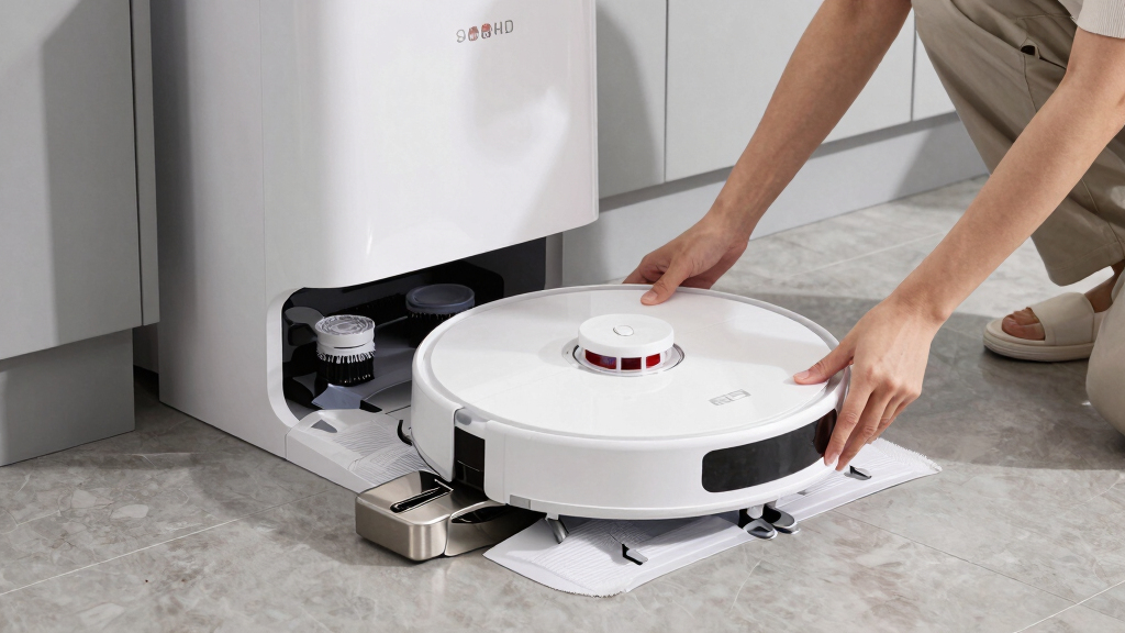 best robot vacuums with mop washing docks