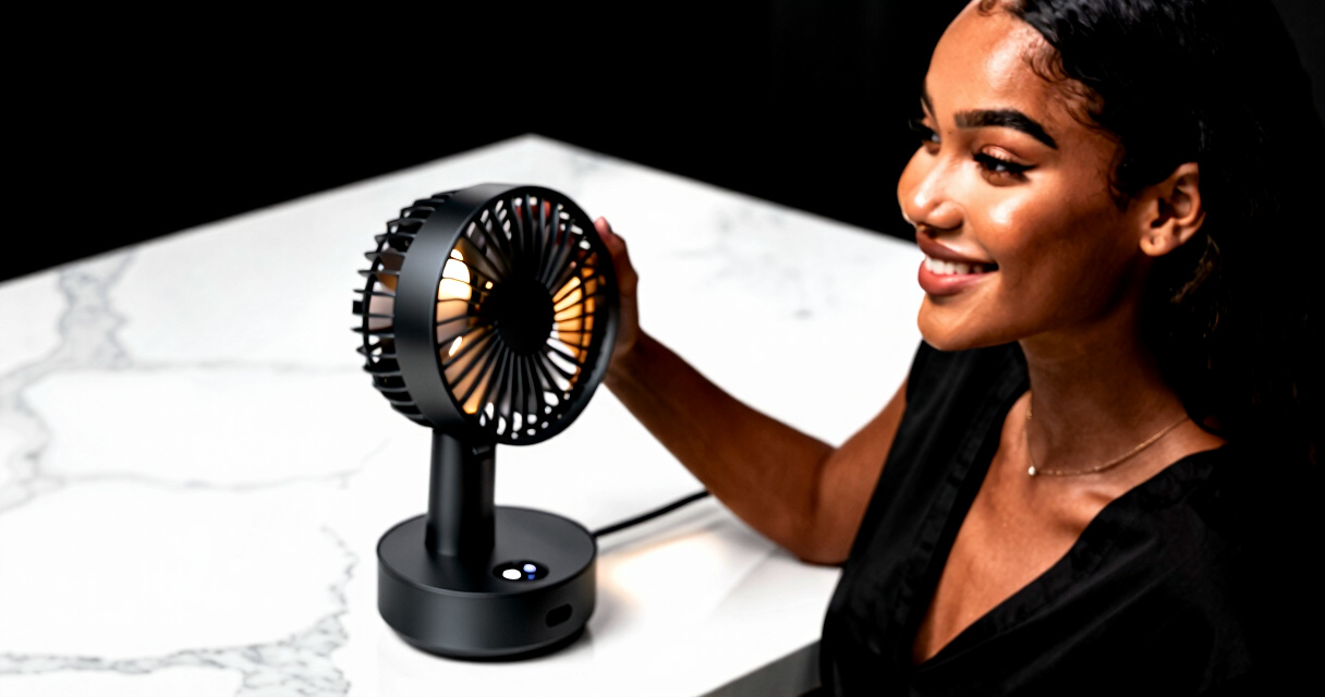 best camp fan with light for festivals