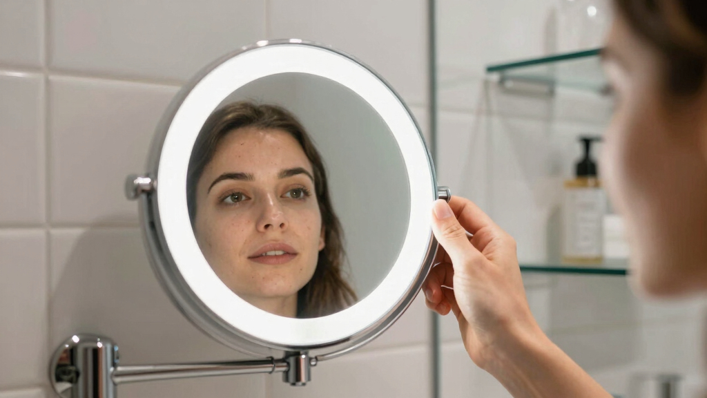 best magnifying mirror with lights premium