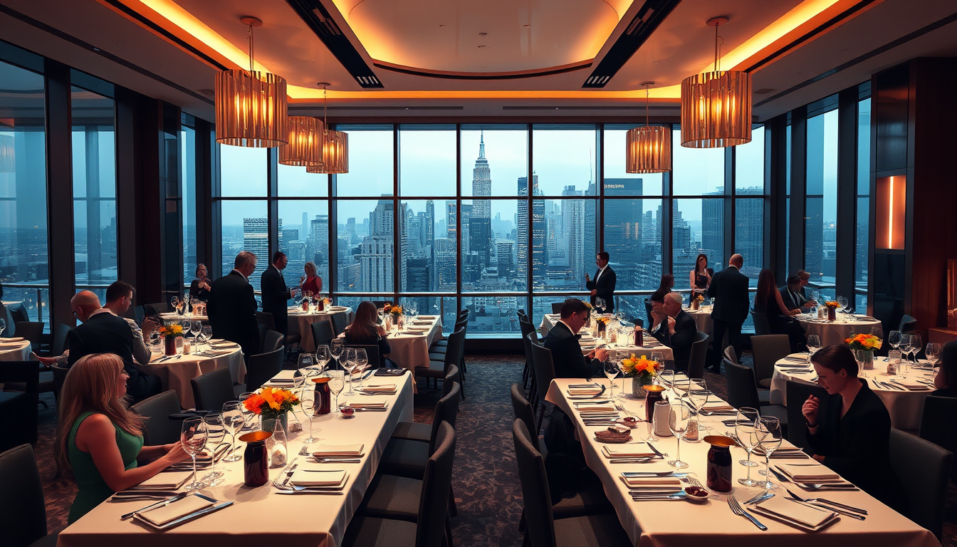 Top 5 Corporate Dinner Venues in NYC