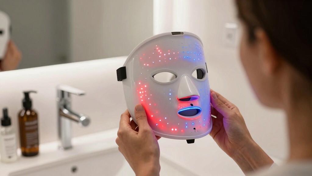 best LED face masks for home wellness routines