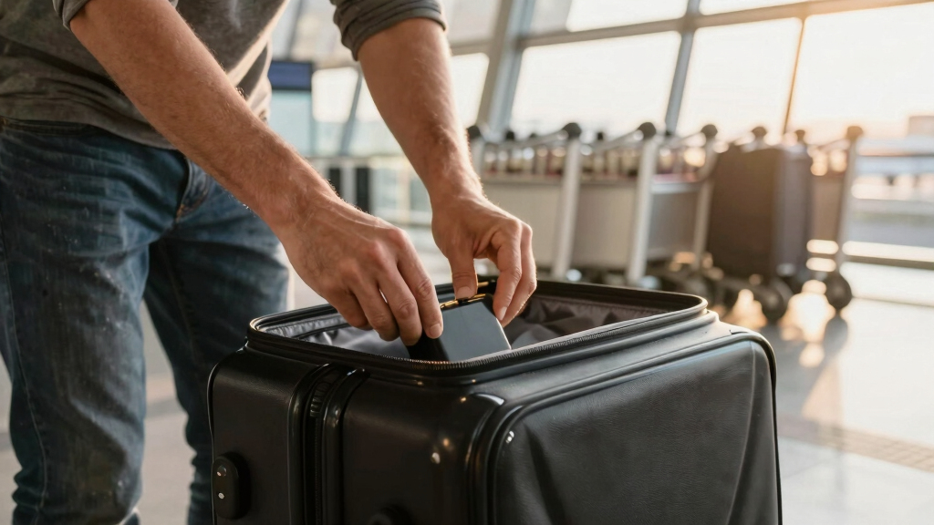 best smart luggage with removable battery
