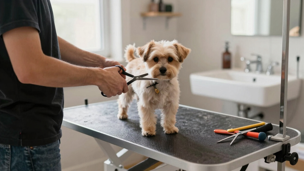 best dog grooming table for home use