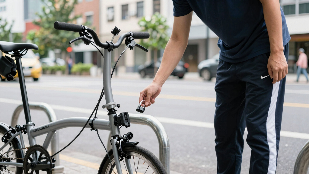 best folding locks for commuting bikes