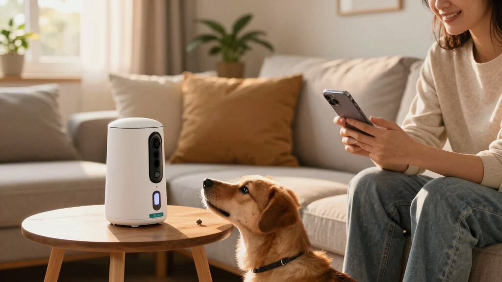 best smart pet camera treat dispenser