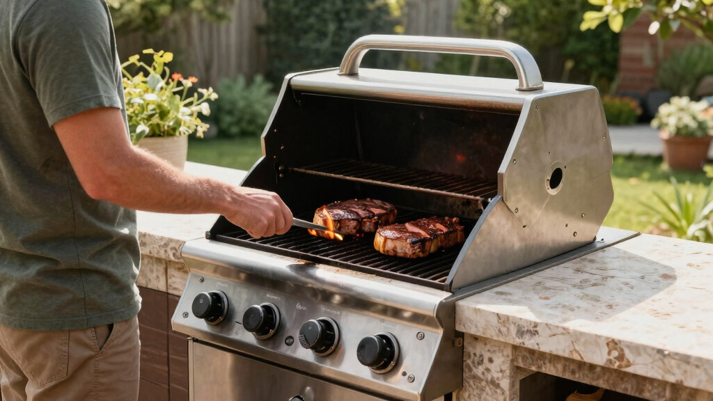 best built-in gas grill premium