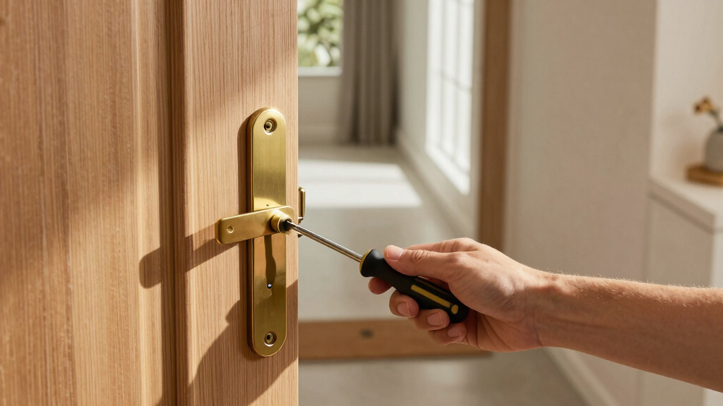 best door reinforcement lock