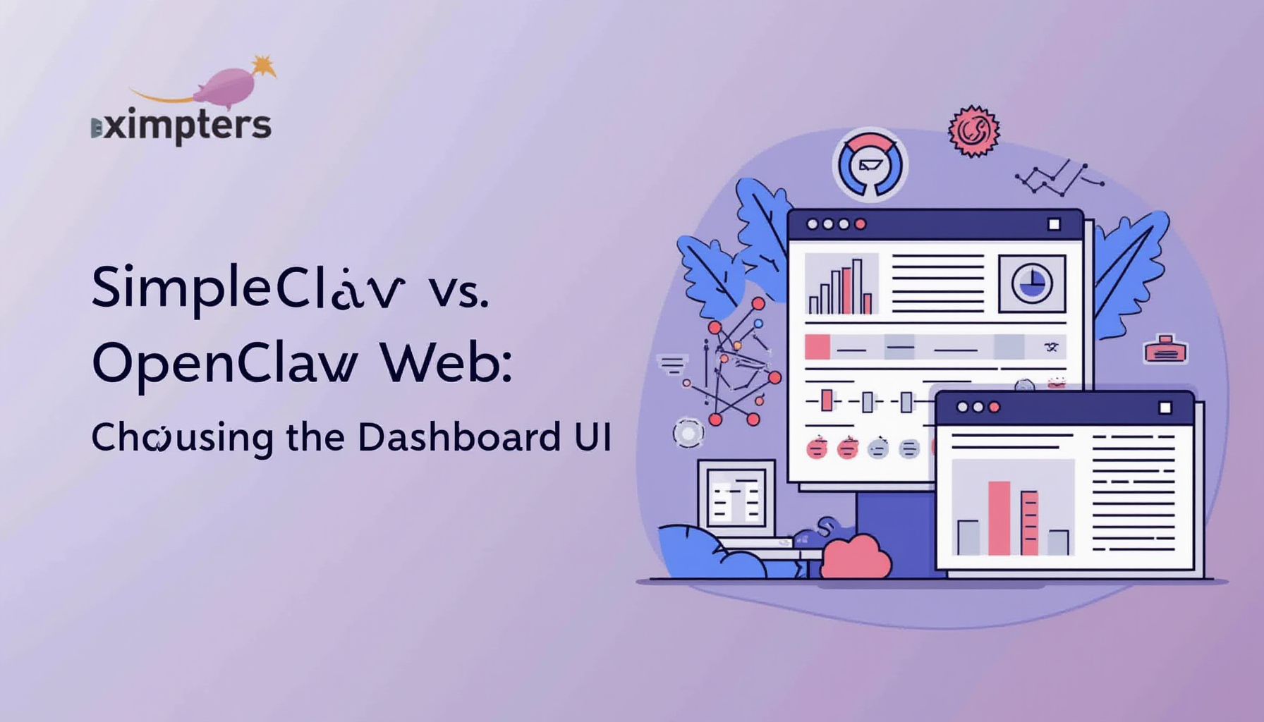 SimpleClaw vs. OpenClaw Web: Choosing the Best Dashboard UI illustration
