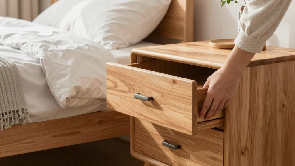 best nightstands with drawers for calmer bedrooms