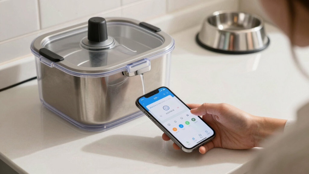 best smart pet fountain with app