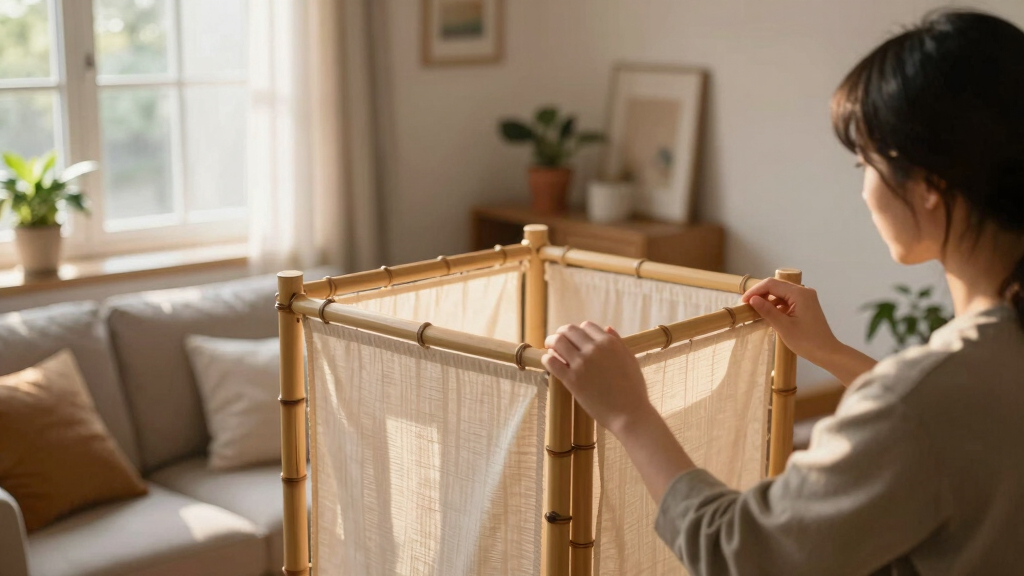 best room divider for home wellness corner
