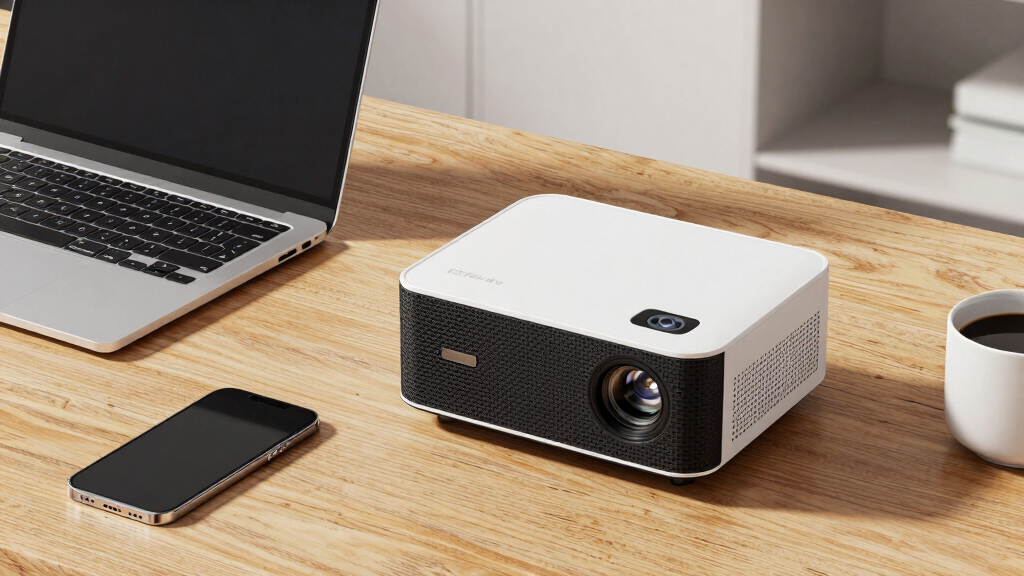 Wireless presentation projector for small business