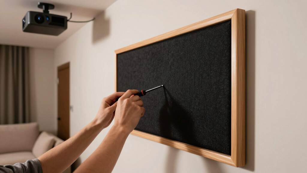 best acoustically transparent projector screen