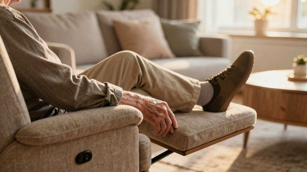 best lift chairs with extended footrest for seniors