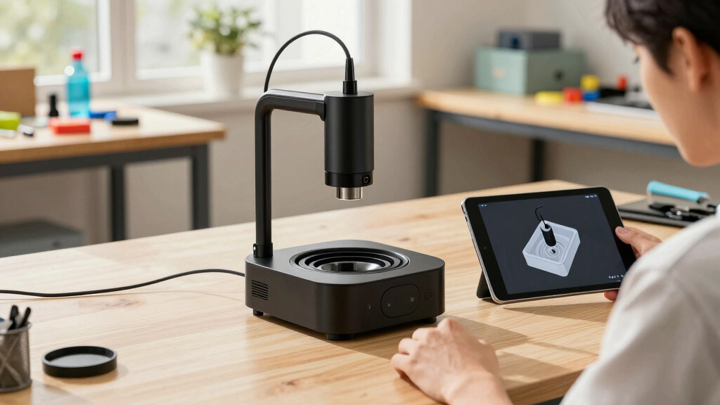 top-rated structured light 3D scanner for makerspaces