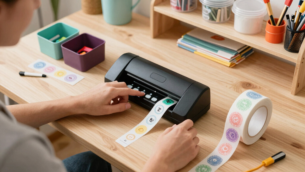 best label printer for craft room organization